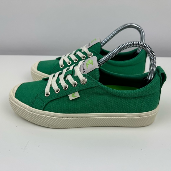 Cariuma Unisex Sneakers - Canvas OCA Low Top Shoes Green WM 7.5/MN 6.5 NWOB - Picture 7 of 11